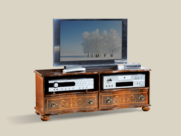 538 - Wooden TV cabinet with drawers by Tarocco Vaccari Group - view 2